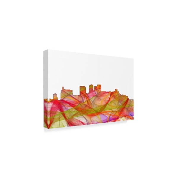 Marlene Watson 'Birmingham Alabama Skyline' Canvas Art,22x32